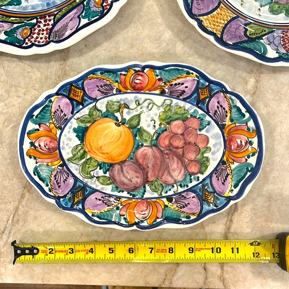 Beautiful Handpainted/handmade platters from Greece - Picture 8 of 8